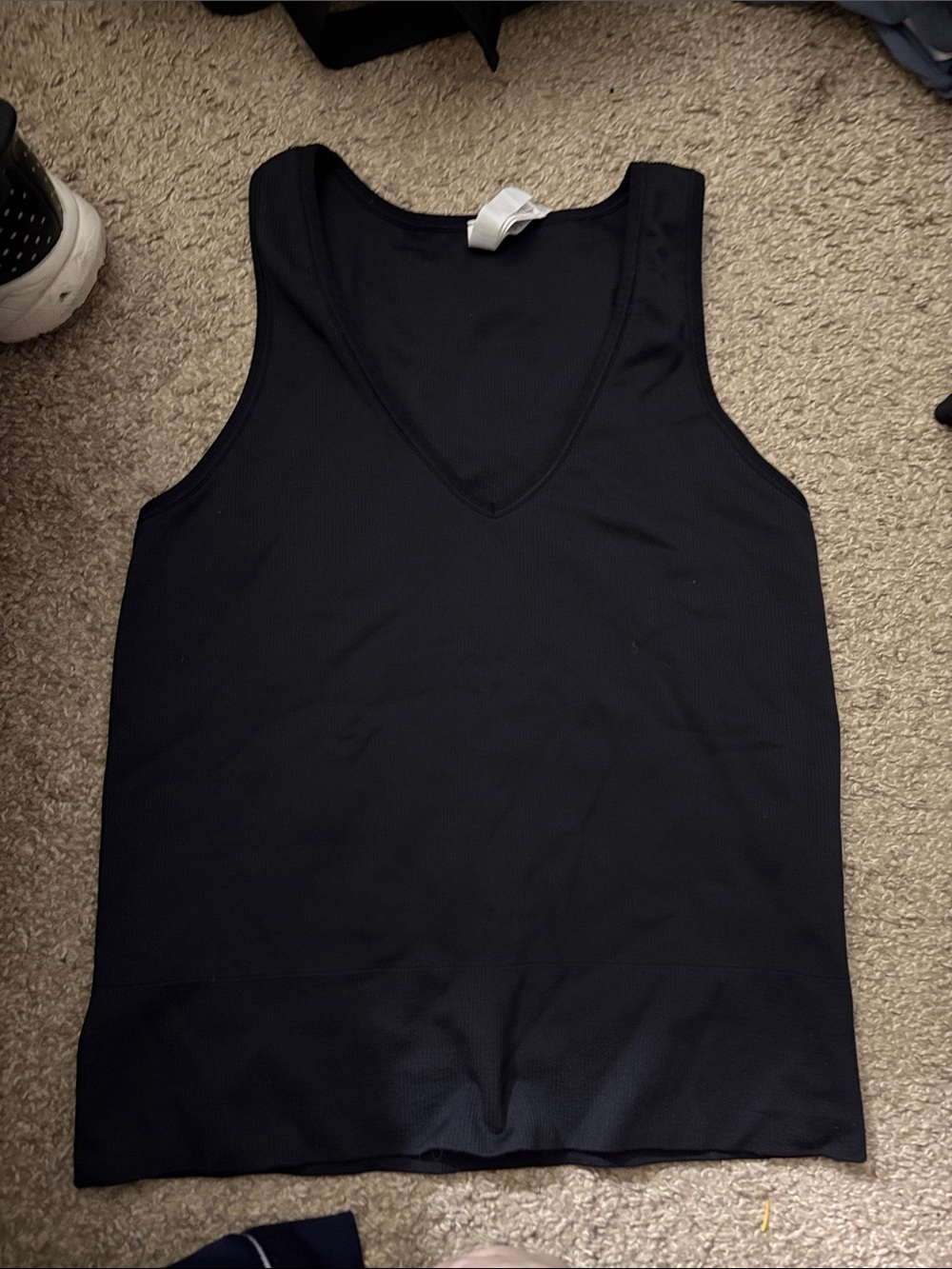 Athleta Black Tank Top Size Large